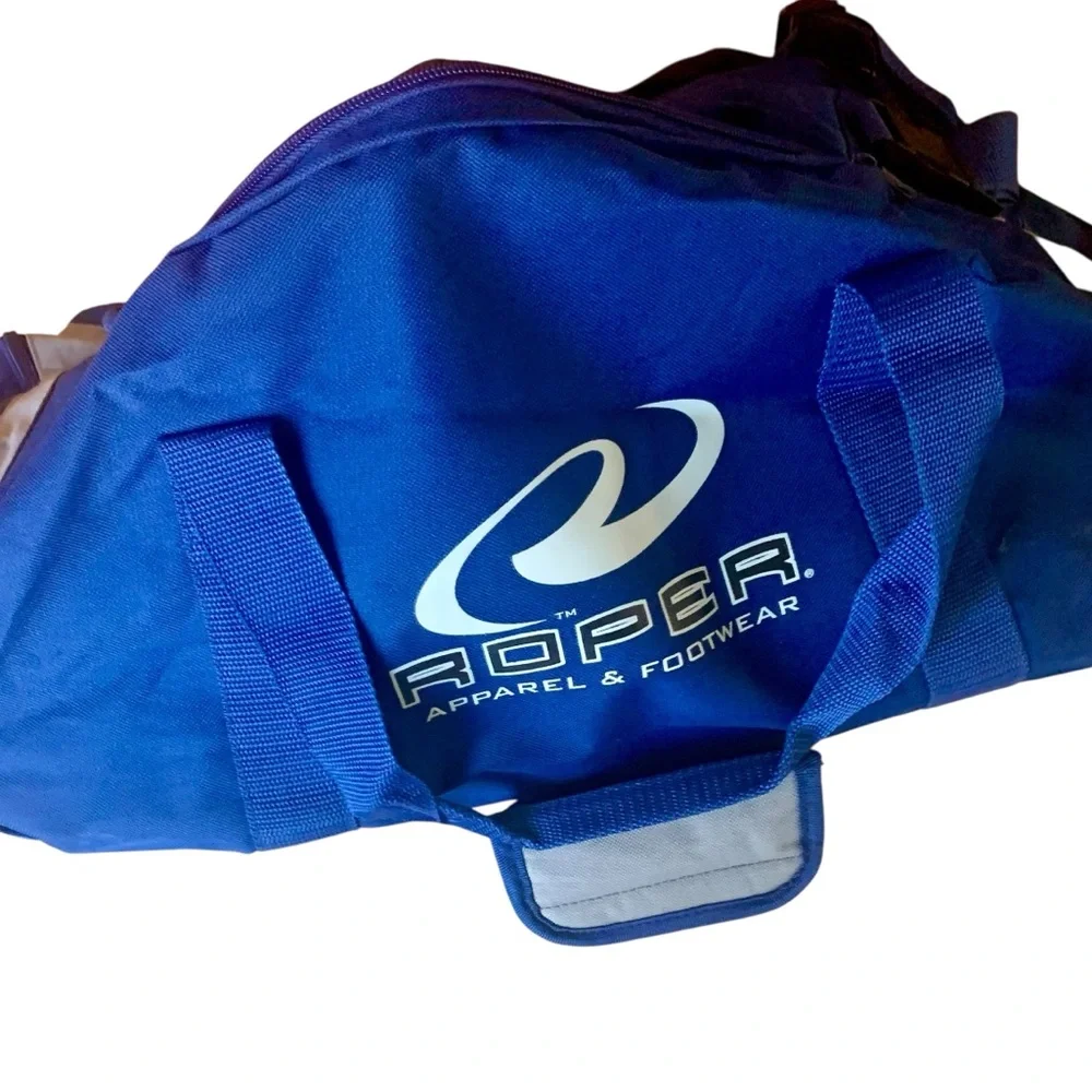 Roper Blue and Gray Men's Bag